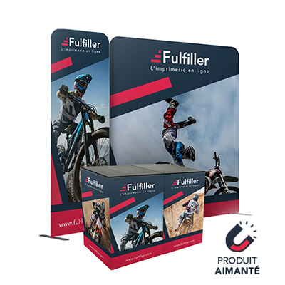 Stand modulable aimanté tubulaire
