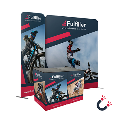 Stand modulable aimanté