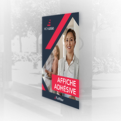 Affiche autocollante