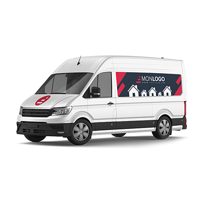 Plaque aimantée pour véhicule