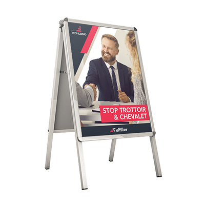 Stop trottoir et chevalet