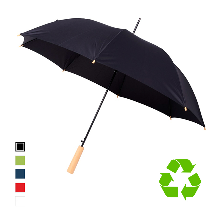 Parapluie canne en RPET