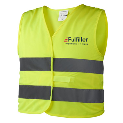 Gilet de sécurité Jaune FLUO
