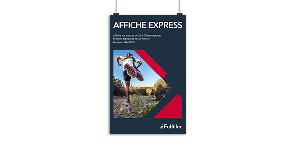 Impression D'affiche Sur Mesure Personnalisée En 4h Seulement