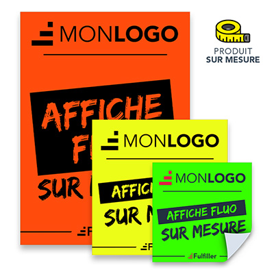 Affiche FLUO sur-mesure