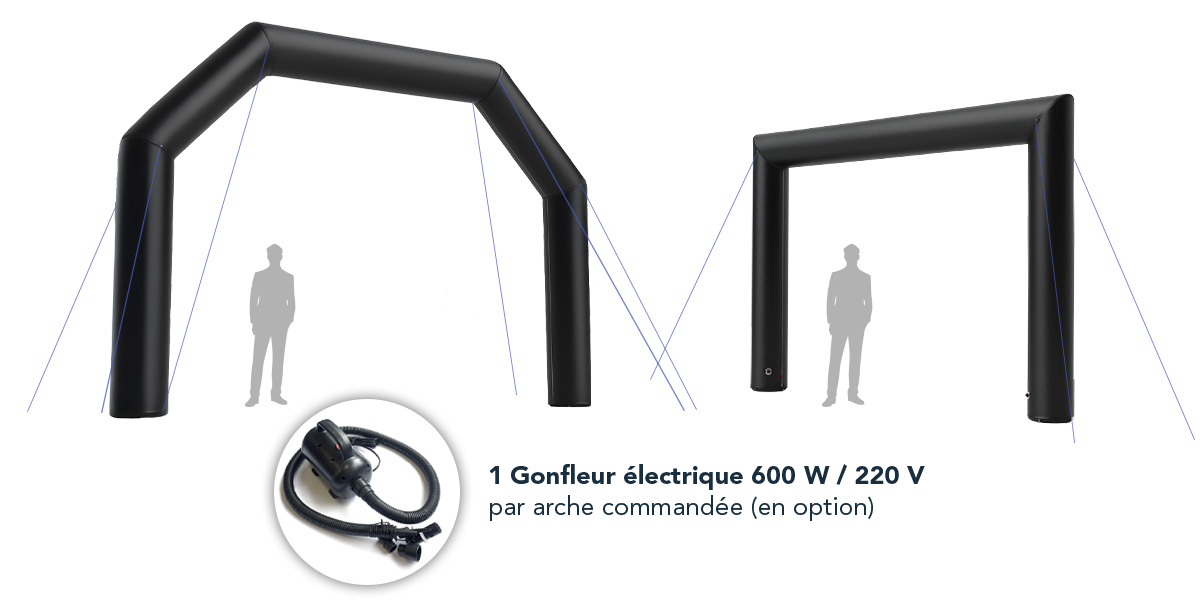Arche gonflable structure seule