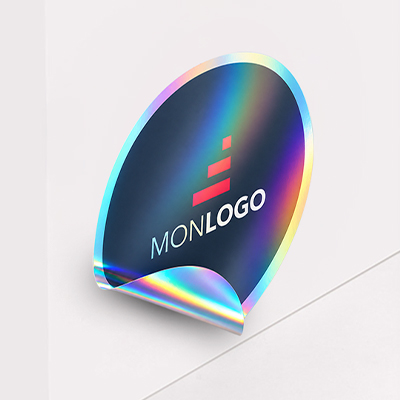 Autocollant holographique