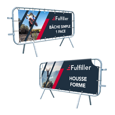 Bâche pour barrière Vauban / Nadar