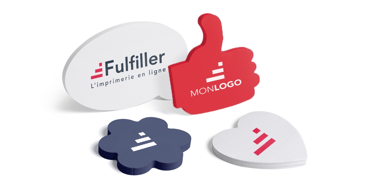 Bloc notes formes originales