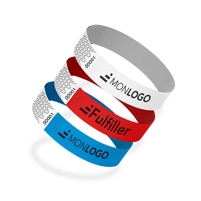 Bracelet Tyvek couleur