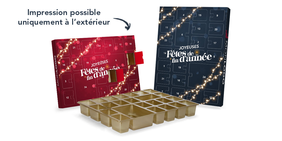 Calendrier de l'avent à remplir