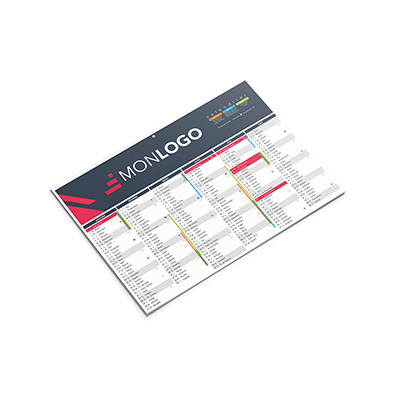 Calendrier contrecollé