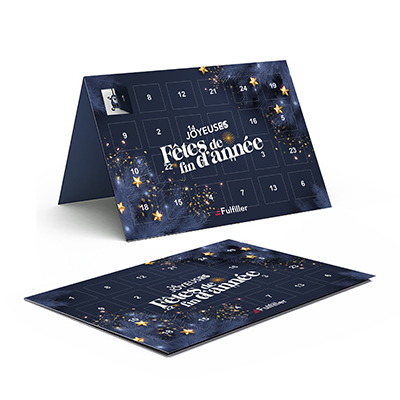 Cartes de voeux Calendrier de l'Avent
