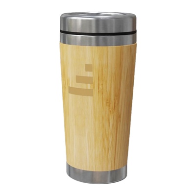 Gobelet 450ml avec extérieur en bambou Bambus