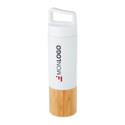 Bouteille Torne de 540 ml isotherme en acier inoxydable avec couche de cuivre et isolation par le vide, avec paroi extérieure