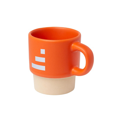 Tasse à espresso empilable Olympia de 130 ml avec fond en argile