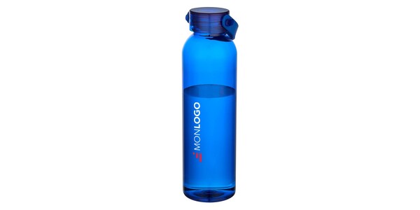 Bouteille d’eau Alti de 630 ml en plastique recyclé certifié RCS 