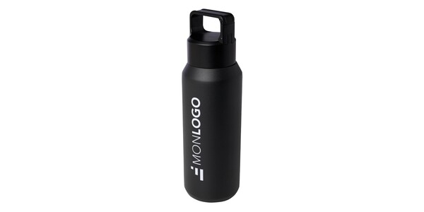 Bouteille avec isolation sous vide Astra de 600 ml en cuivre et acier inoxydable recyclé certifié RCS (compatible avec les boissons gazeuses)