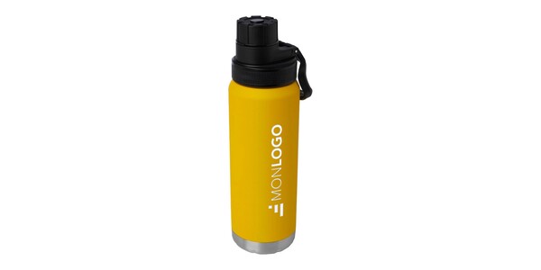 Bouteille avec isolation sous vide Fortis de 700 ml en cuivre et acier inoxydable recyclé certifié RCS (compatible avec les boissons gazeuses)