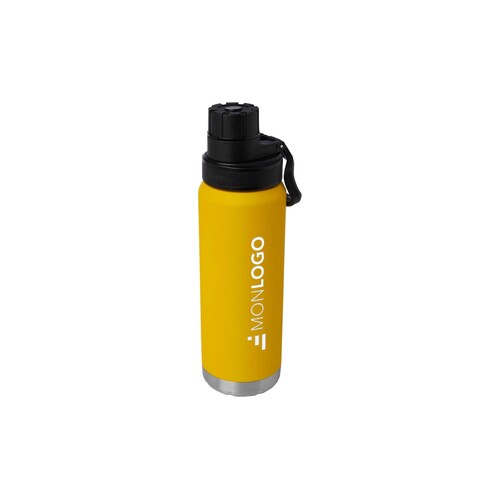 Bouteille avec isolation sous vide Fortis de 700 ml en cuivre et acier inoxydable recyclé certifié RCS (compatible avec les boissons gazeuses)