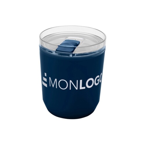Gobelet Hudson double paroi en plastique recyclé de 180 ml