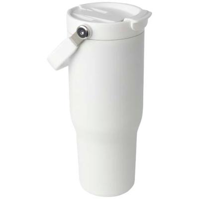 Gobelet avec isolation sous vide Bronx en cuivre et acier inoxydable recyclé certifié RCS Bronx de 900 ml avec couvercle à double fonction