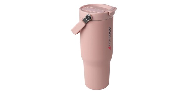 Gobelet avec isolation sous vide Bronx en cuivre et acier inoxydable recyclé certifié RCS Bronx de 900 ml avec couvercle à double fonction