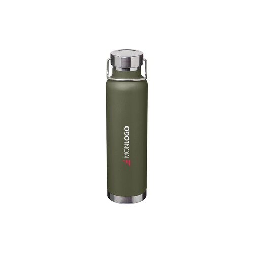 Bouteille avec isolation sous vide Astra de 650 ml en cuivre et acier inoxydable recyclé certifié RCS