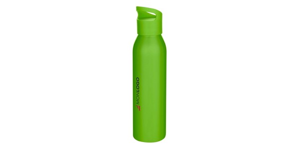 Bouteille d’eau Sky de 650 ml en acier inoxydable recyclé certifié RCS à simple paroi