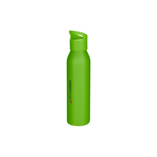 Bouteille d’eau Sky de 650 ml en acier inoxydable recyclé certifié RCS à simple paroi