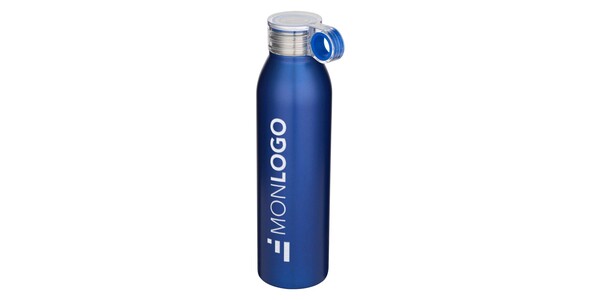 Bouteille d’eau Grom de 650 ml en acier inoxydable recyclé certifié RCS