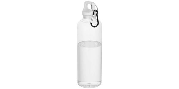 Bouteille d’eau Oregon de 750 ml en plastique recyclé certifié RCS avec mousqueton