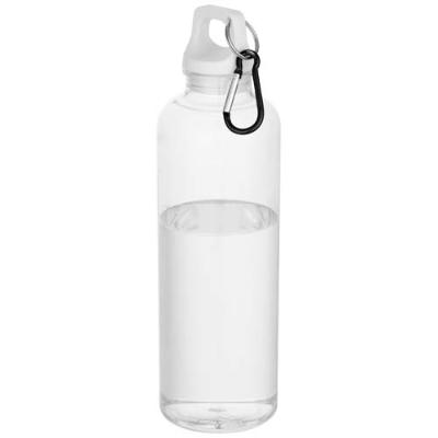 Bouteille d’eau Oregon de 750 ml en plastique recyclé certifié RCS avec mousqueton