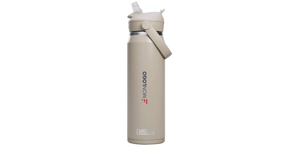 Bouteille d’eau en acier inoxydable de 740 ml avec paille à clapet Camelbak® Thrive Flip VSS