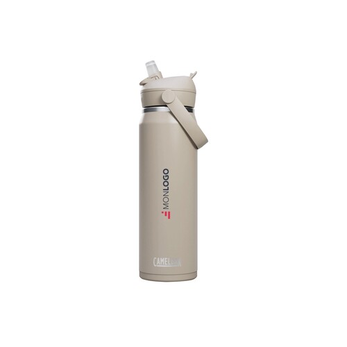 Bouteille d’eau en acier inoxydable de 740 ml avec paille à clapet Camelbak® Thrive Flip VSS
