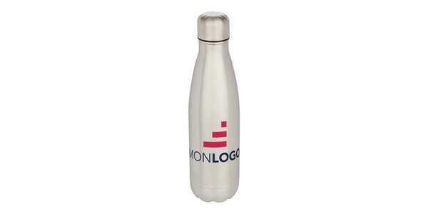 Bouteille d’eau Cove de 750 ml en acier inoxydable recyclé certifié RCS à simple paroi