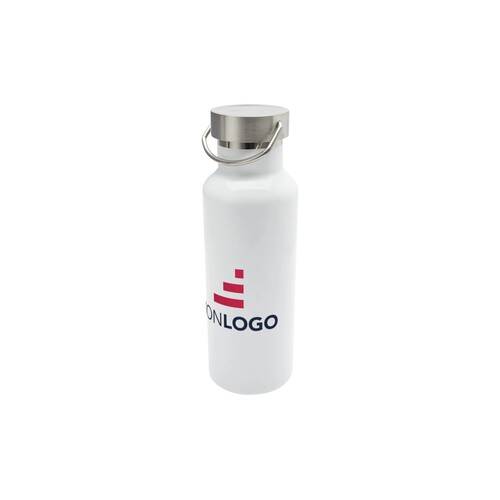 Bouteille d’eau Thor de 500 ml en acier inoxydable recyclé et certifié RCS avec impression par sublimation
