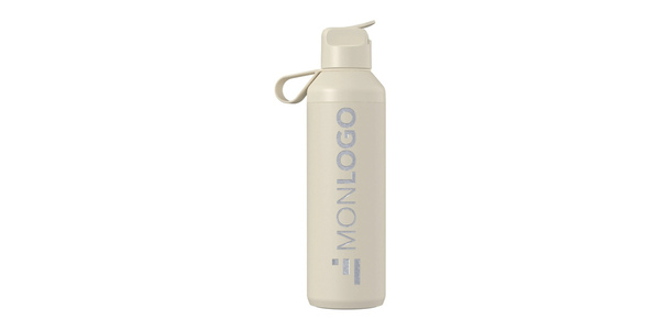 Bouteille en acier inoxydable recyclé Ocean Bottle Peak GO 710 ml