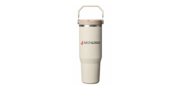 Stanley IceFlow™ 2.0 gobelet isolé en acier inoxydable de 890 ml avec paille retournable
