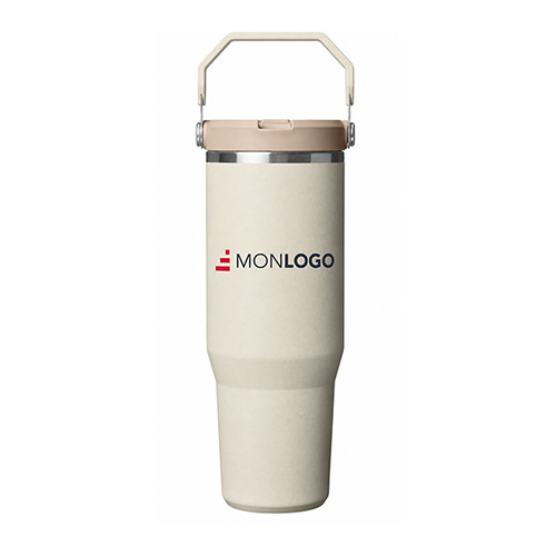 Stanley IceFlow™ 2.0 gobelet isolé en acier inoxydable de 890 ml avec paille retournable