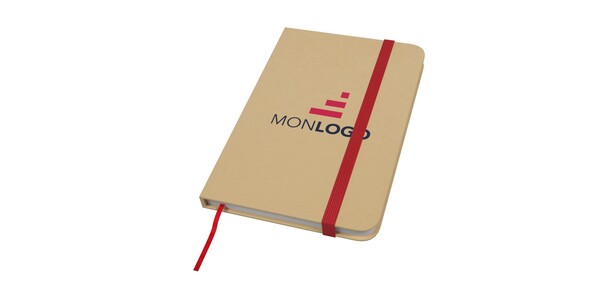 Carnet A6 Reed uni recyclé à couverture rigide