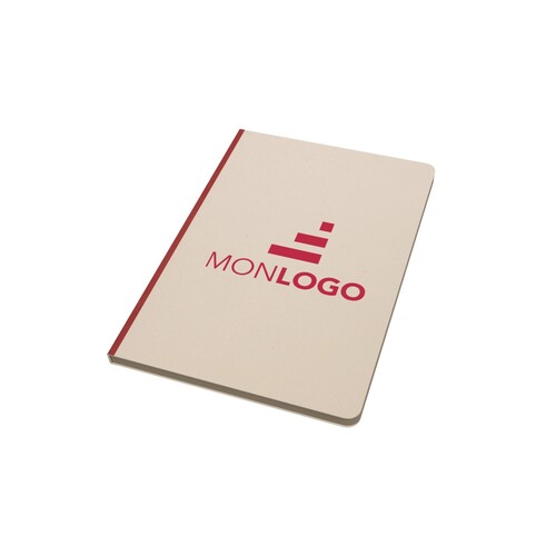 Carnet A5 Liliana à couverture souple en canne à sucre et RPET