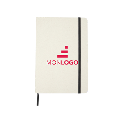 Carnet A5 recyclé Bass ligné à couverture rigide