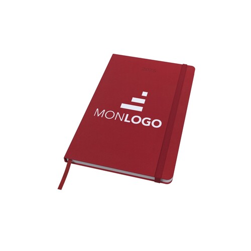 Agenda L quotidien 12 mois Moleskine à couverture rigide