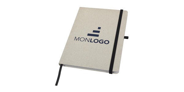 Carnet Tutico à couverture rigide en coton organique