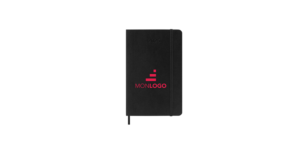 Agenda de poche hebdomadaire 12 mois Moleskine à couverture souple