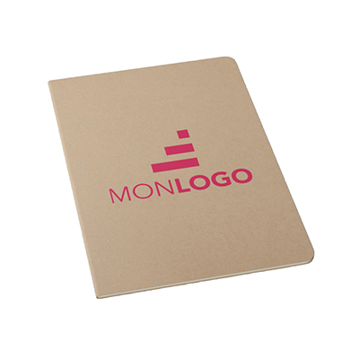 Carnet A5 en kraft avec pages lignées Slyk