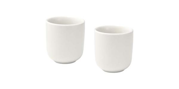 Tasses à expresso Male en céramique de 90 ml - set de 2 en finition mate