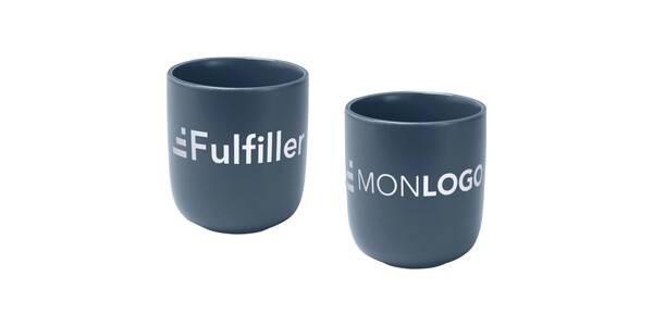 Tasses en céramique Male de 200 ml - set de 2 en finition mate