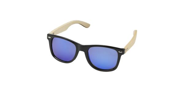 Lunettes de soleil polarisées miroir Taiyō en rPET/bambou dans coffret cadeau